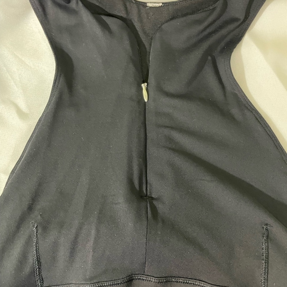 Black Athletic Tank Top - Picture 3 of 5
